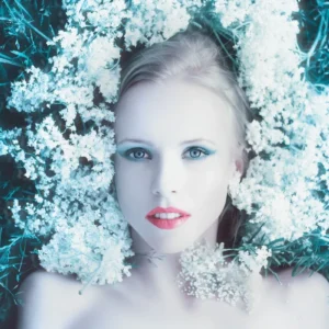 Girl With Flowers Photoshoot Hair Style Model Emotions Fashion Female 628722 300x300