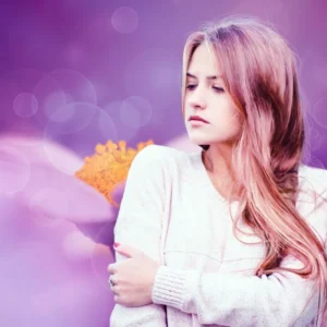 Girls Woman Female Beautiful Youth Flower Fresh Long Hair 760388 300x300